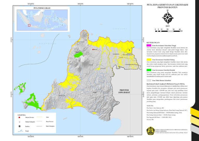 Simak Inilah Wilayah Yang Masuk Zona Kerentanan Likuefaksi Di