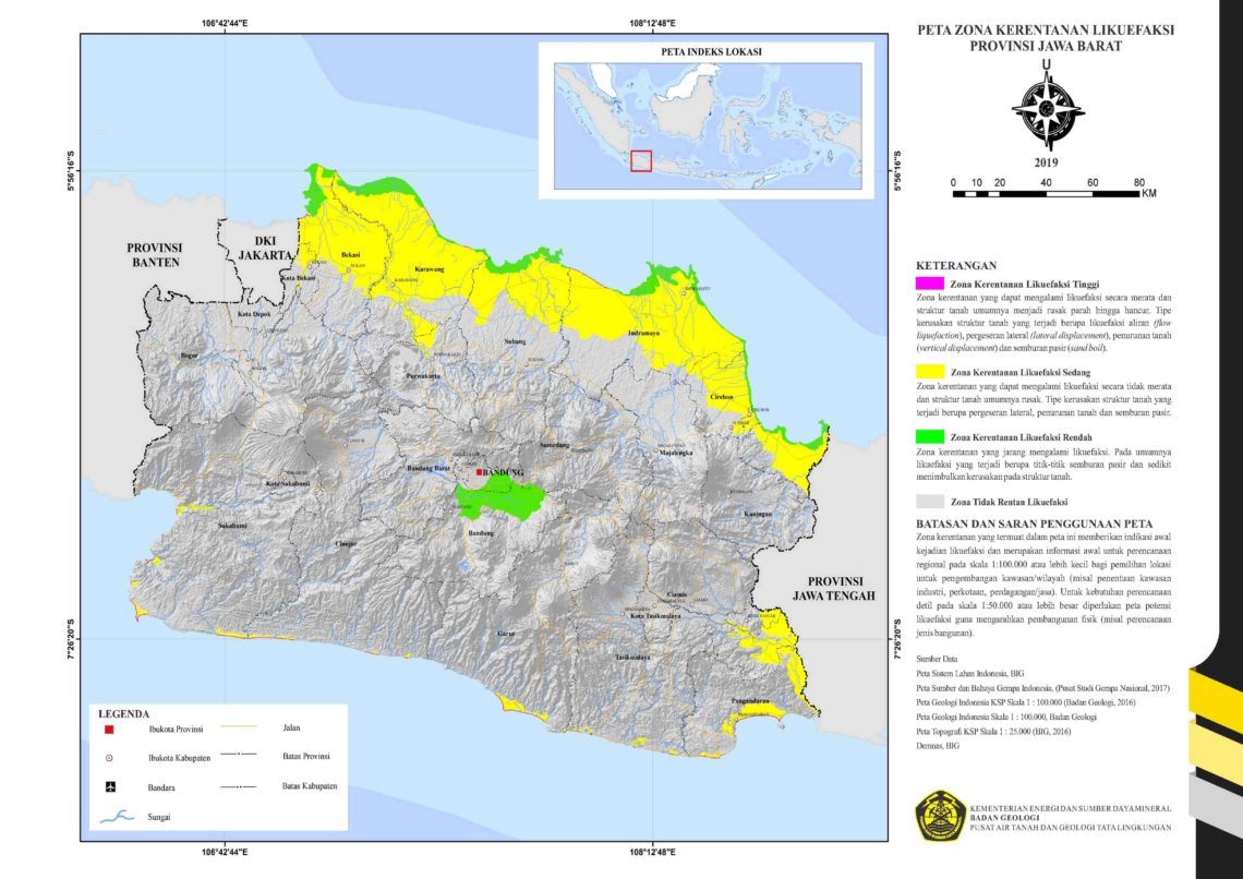 Atlas Zona Kerentanan Likuefaksi Indonesia Edisi Pertama