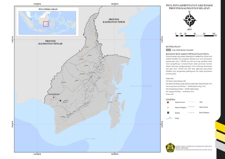 ATLAS ZONA KERENTANAN LIKUEFAKSI INDONESIA EDISI PERTAMA 2019 34