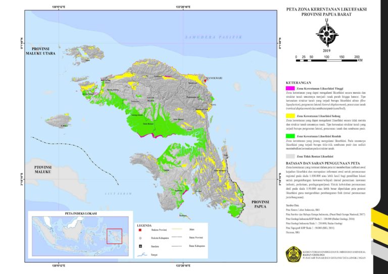 ATLAS ZONA KERENTANAN LIKUEFAKSI INDONESIA EDISI PERTAMA 2019 45