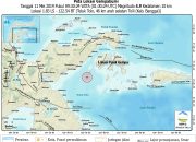 Gempa 4,9 SR Guncang Toili, Tidak Berpotensi Tsunami