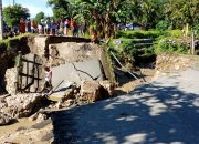 Banjir Bandang di Sigi, Jalan Poros Palu-Kulawi Terputus