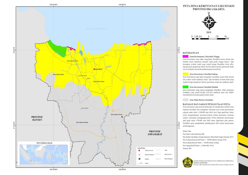 Atlas Zona Kerentanan Likuefaksi Indonesia Edisi Pertama Kabarselebes Id