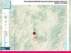 Menjelang Siang, Gempa Susulan Mencapai 42 Kali
