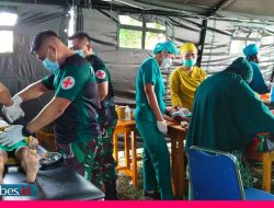 Lanal Palu Gelar Baksos di Kampung Bahari Nusantara