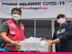 Roa Jaga Roa Serahkan Lima Unit Oksigen Konsentrat, PMI Sulteng :  Ini untuk Pasien Isolasi Terpadu