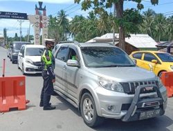 Puncak Arus Balik Lebaran Tahun 2022, 556 Kendaraan Lewati Perbatasan Sulteng-Gorontalo