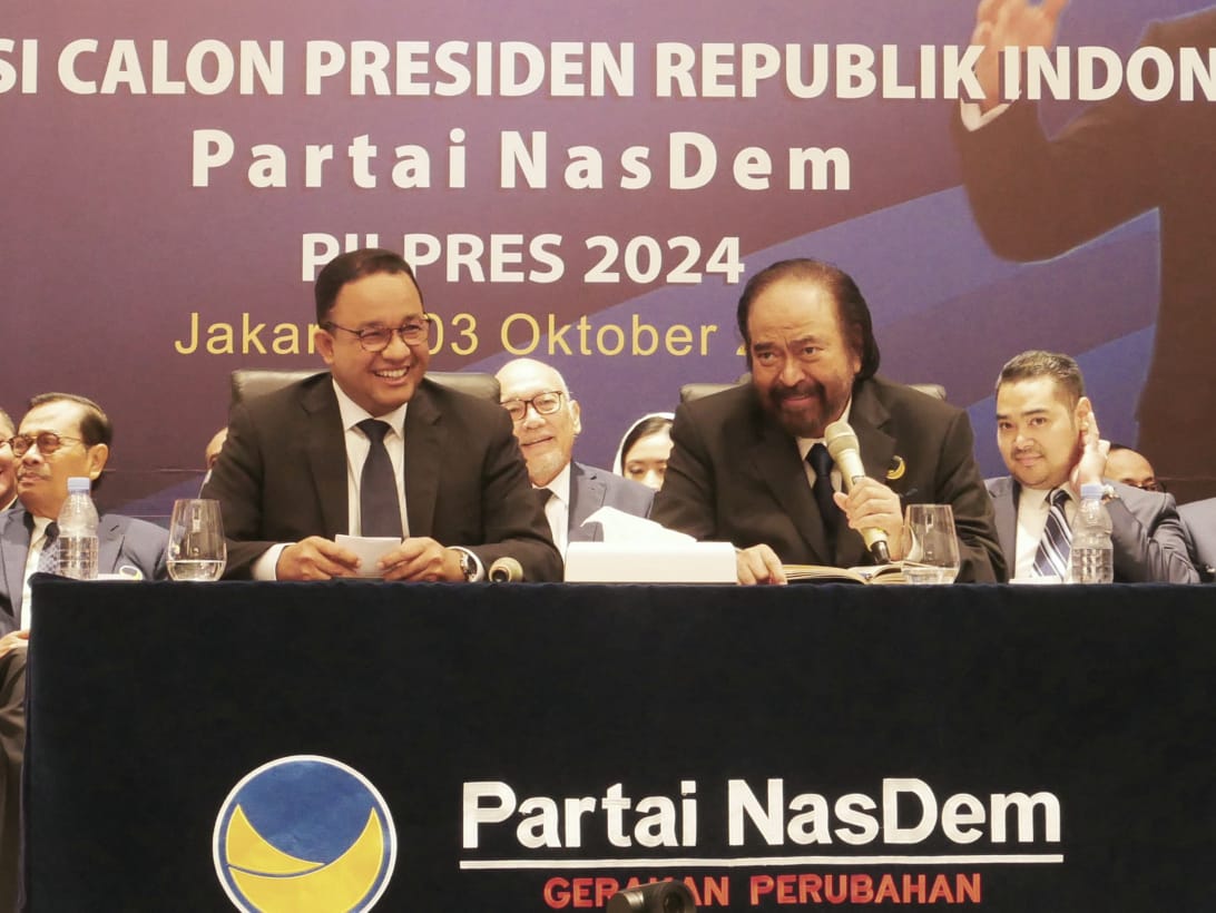 Resmi, NasDem Resmi Deklarasikan Anies Baswedan Sebagai Calon Presiden ...