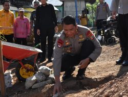 Kapolda Sulteng Mulakan Program Bedah Rumah Polda Sulteng Peduli