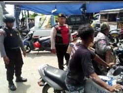 Polres Morowali Patroli Dialogis di Bulan Suci Ramadhan, Dipusatkan di Tempat Keramaian