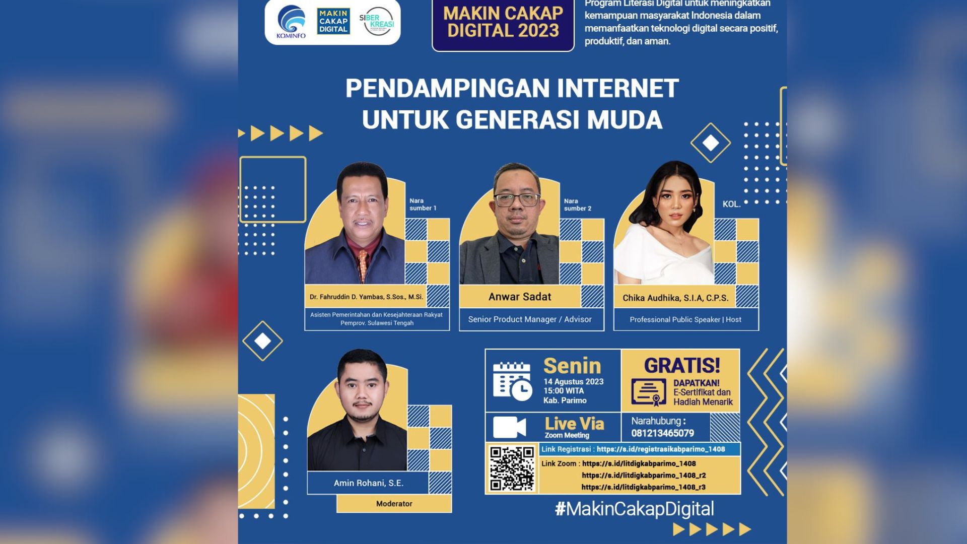 Webinar Kemenkominfo: Pendampingan Internet Untuk Generasi Muda ...