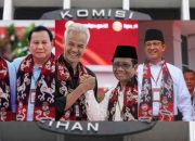 Resmi Ditetapkan KPU, Prabowo-Gibran, Ganjar-Mahfud dan Anies-Muhaimin Siap bertarung di Pilpres 2024