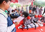 Gelar Lomba Penanganan Darurat di Bulan K3 Nasional 2025, PT IMIP Uji Pengetahuan dan Ketangkasan Pekerja Industri Ekstraktif