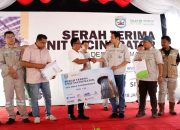 IMIP Serahkan Hibah Mesin Incinerator untuk Tangani Sampah di Bahodopi