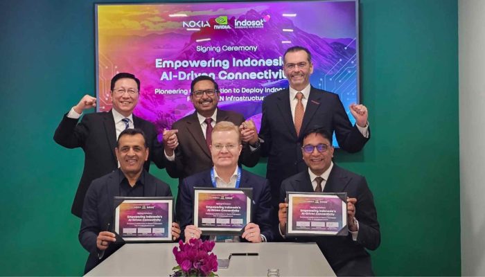 Indosat Gandeng Nokia dan NVIDIA Hadirkan AI-RAN di Indonesia