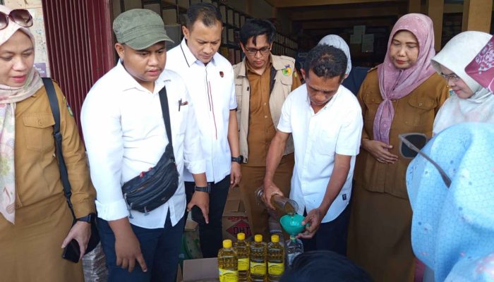 Satgas Pangan Polda Sulteng Gelar Sidak Minyak Goreng di Palu, Temukan Indikasi Penyimpangan