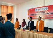 Dekan FEBI UIN Datokarama Palu Lantik Pengurus Ormawa Periode 2025/2026